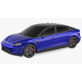 3D Sony Vision S Simple Interior model